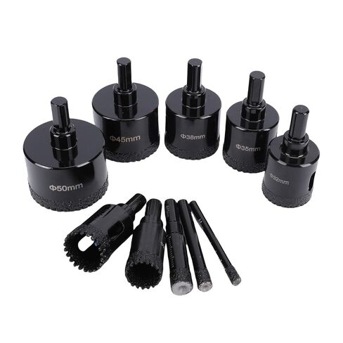 Serrated Brazing Drill Bit Set with Excellent Cutting Strength for Marble and Granite in Kuwait
