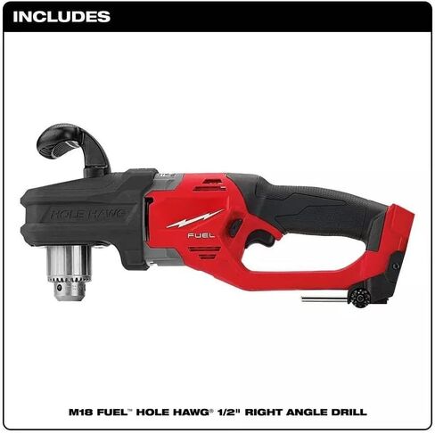 2807-20 for Milwaukee M18 1/2" Power Right Angle Drill | Length 15.6 in Width 3.7 in Height 6.5 in in Kuwait