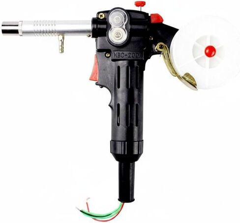 Torch Gas Shielded Metal Joining Torch Wire Feed Semi Automatic Tool With Cleaner Bead Formation And Smooth Wire Feed Suitable for Shop Fabrication Maintenance Repair DIY Projects, White in Kuwait