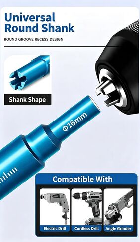 Diamond Tile Brazed Hole Saw Set, 7 Pcs, 5-16mm | Dry Cutting, No Water Needed, Universal Round Shank, Internal Cooling Wax, Drill & Grinder Compatible in Kuwait