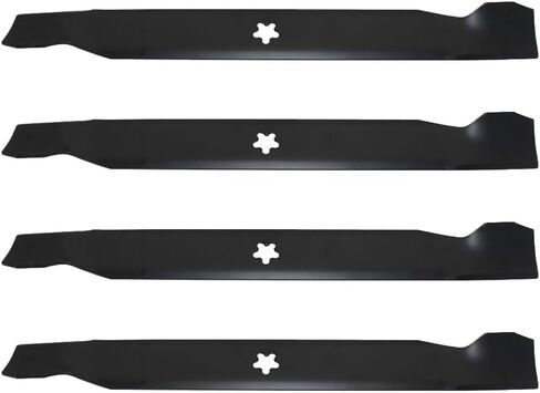 Replace Parts Set of Four (4) Blades 532138971 for Husqvarna LTH2142 532127843 532138498 in Kuwait