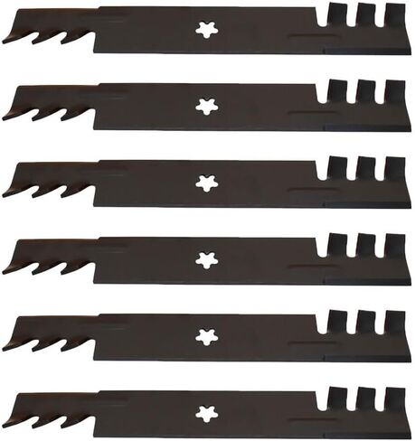 Replace Parts 6 PK.52 Blades for Husqvarna MZ 5225 521981501,539112079 in Kuwait