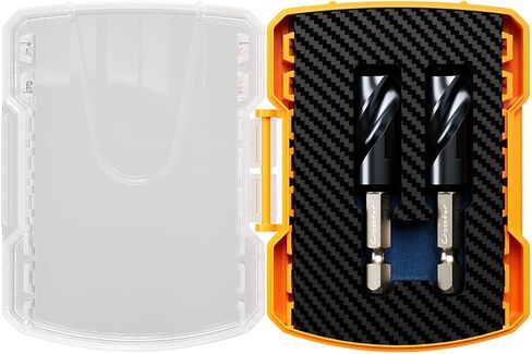Crosstar 8PCS Stubby Drill Bit Set, M35 Cobalt Short Drill Bits with TiAlN Coating for Stainless Steel & Hard Metals, Suitable For Metalworking, DIY Projects, Hard Materials, Professional Use in Kuwait