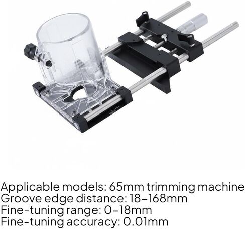 Trim Router Edge Guide Adjustable Router Straight Guide Easy Installation Carpentry Tool for Workshop in Kuwait
