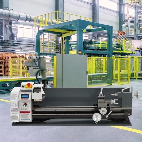 Garvee Mini Metal Lathe 8x30 Inch – 750w Powerful Motor, 0-3000 RPM Variable Speed, Precision Benchtop Lathe with 3-Jaw Chuck, Metal Gears & Accessory Tool Kit in Kuwait