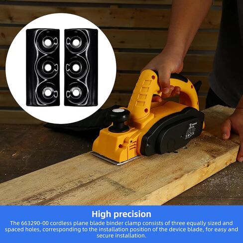 3-1/4" 82mm 2-set carbide planer inserts + insert holder set, suitable for N1900B KP0800 LXPK01, DeWalt CP580 D26676, D26677K DW6655 DW680, Bosch 1594 PL1682 and other models in Kuwait