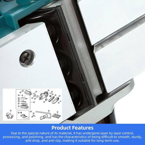 3-1/4" 82mm 2-set carbide planer inserts + insert holder set, suitable for N1900B KP0800 LXPK01, DeWalt CP580 D26676, D26677K DW6655 DW680, Bosch 1594 PL1682 and other models in Kuwait