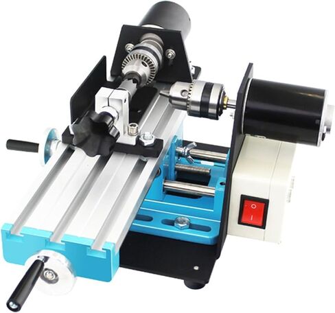 Micro Beads Metal Lathe Machine, 400W, 7000RPM, DIY Electric Wood Beads Bench Drill, High Precision Milling, 7 Variable Speed for Precision Parts Processing in Kuwait