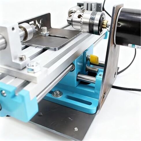 Micro Beads Metal Lathe Machine, 400W, 7000RPM, DIY Electric Wood Beads Bench Drill, High Precision Milling, 7 Variable Speed for Precision Parts Processing in Kuwait