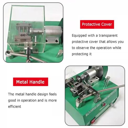 Silver/Copper Jewelry Line Cutting, Mini Motorized Lathe Machine, Adjustable Speed, Thin Tube/Bracelet Cutting Tool, for Jewelry Processing in Kuwait