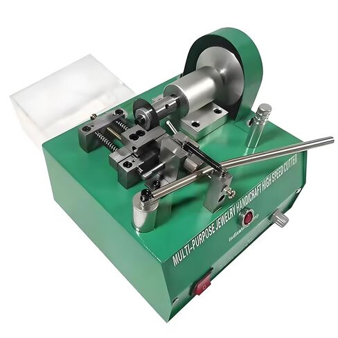 Silver/Copper Jewelry Line Cutting, Mini Motorized Lathe Machine, Adjustable Speed, Thin Tube/Bracelet Cutting Tool, for Jewelry Processing in Kuwait