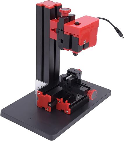 6 in 1 Mini Motorized Lathe Machine, Metal Multi functional DIY Woodworking Tool with Safe Sawing, for Home School Model Making in Kuwait