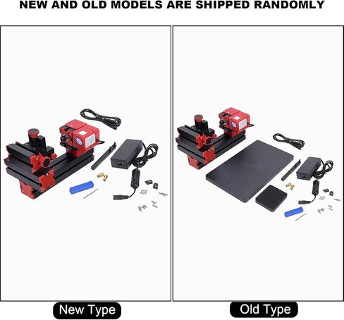 6 in 1 Mini Motorized Lathe Machine, Metal Multi functional DIY Woodworking Tool with Safe Sawing, for Home School Model Making in Kuwait