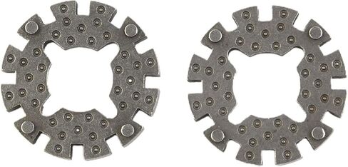 FABULETTA 2Pcs Oscillating Saw Blade Adapter Oxidation-resisting Steel Shank Converter for Multi Power Tools Woodworking DIY Grey 25mm in Kuwait