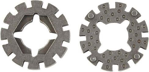 FABULETTA 2Pcs Oscillating Saw Blade Adapter Oxidation-resisting Steel Shank Converter for Multi Power Tools Woodworking DIY Grey 25mm in Kuwait