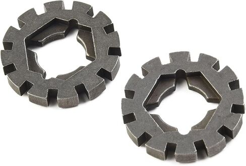 FABULETTA 2Pcs Oscillating Saw Blade Adapter Oxidation-resisting Steel Shank Converter for Multi Power Tools Woodworking DIY Grey 25mm in Kuwait