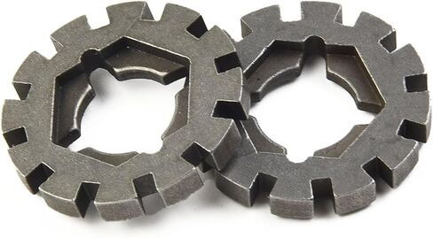 FABULETTA 2Pcs Oscillating Saw Blade Adapter Oxidation-resisting Steel Shank Converter for Multi Power Tools Woodworking DIY Grey 25mm in Kuwait