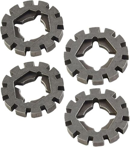 4Pcs Oscillating Saw Blade Adapter 1 Inch Shank for multi for Power Tool Converter Oxidation-Resisting Steel Grey for Multimaster Accessories Woodworking DIY Cutting Supplies in Kuwait