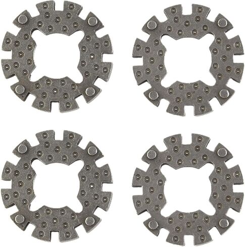 4Pcs Oscillating Saw Blade Adapter 1 Inch Shank for multi for Power Tool Converter Oxidation-Resisting Steel Grey for Multimaster Accessories Woodworking DIY Cutting Supplies in Kuwait