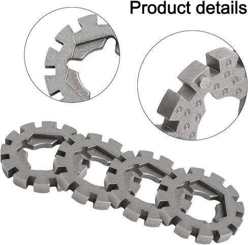 4Pcs Oscillating Saw Blade Adapter 1 Inch Shank for multi for Power Tool Converter Oxidation-Resisting Steel Grey for Multimaster Accessories Woodworking DIY Cutting Supplies in Kuwait