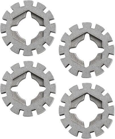4Pcs Oscillating Saw Blade Adapter 1 Inch Shank for multi for Power Tool Converter Oxidation-Resisting Steel Grey for Multimaster Accessories Woodworking DIY Cutting Supplies in Kuwait