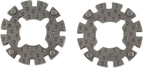 2Pcs Oscillating Saw Blade Adapter, Oxidation-Resisting Steel Shank Converter for Multi-Tool Saws, 25mm Diameter, Grey, Woodworking DIY Accessories in Kuwait