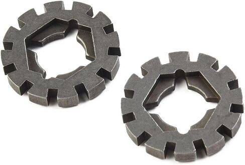 2Pcs Oscillating Saw Blade Adapter, Oxidation-Resisting Steel Shank Converter for Multi-Tool Saws, 25mm Diameter, Grey, Woodworking DIY Accessories in Kuwait