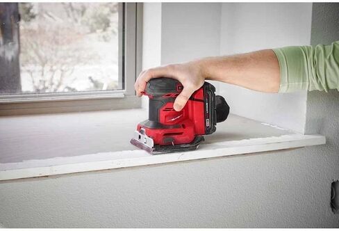 2649-20 for Milwaukee M18 1/4 Cordless Orbital Sheet Sander - Bare Tool | Power Random Orbit Sanders Length 5.2 in Height 5.9 in Width 5.6 in in Kuwait