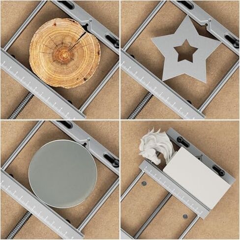 Artsian 01 CNC Router Machine, Spindle Motor 500W with Power Control Box, Aluminum Bench Vise Clamp in Kuwait