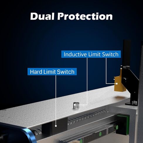 SainSmart Genmitsu PROVerXL 4x4 CNC Machine, Support Dual Z-Axis, Closed-loop Stepper Motor, Ball Screw Drive System, Large Milling Area for Wood Metal Carving, Work Area 51.18'' x 51.18'' x 4.72'' in Kuwait