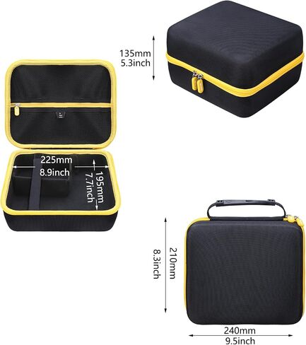 Aproca Case Compatible with DEWALT 20V MAX Cordless Drill Driver Set, Portable Hard Storage Bag for Accessories (Case Only) in Kuwait