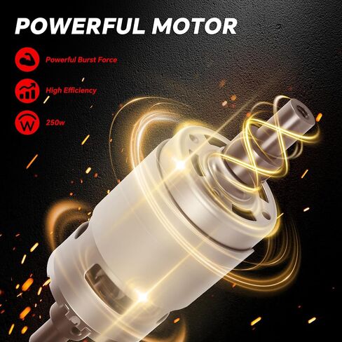 Cordless Bench Grinder for Milwaukee 18V Battery, 5500RPM Bench Grinder, 250W Motor, Dual Grinding Wheels for Sharpening, Grinding & Polishing(No Battery) in Kuwait