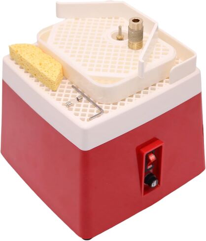 Stained Glass Grinder Machine 110V 65W,Stained Glass Making Tools Glass Diamond Ceramics Art Glass DIY Bench Grinder Tool Machine with 2PCS Grinder Bits 4200r/min in Kuwait