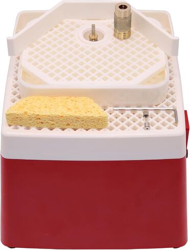 Stained Glass Grinder Machine 110V 65W,Stained Glass Making Tools Glass Diamond Ceramics Art Glass DIY Bench Grinder Tool Machine with 2PCS Grinder Bits 4200r/min in Kuwait