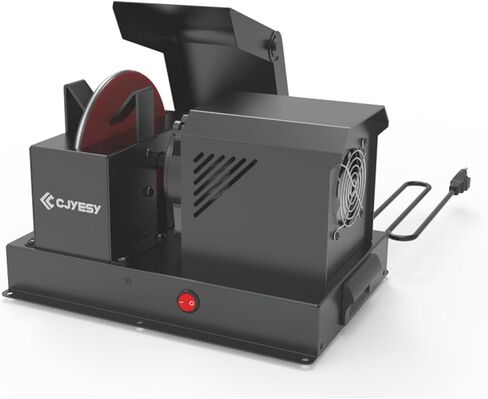 Heavy Duty Lawn Mower Blade Sharpener, 700W 1HP Blade Grinder with 5-Inch Ceramic Wheel, Fast Bench Sharpening Machine for Gator, Flat, High Lift & Low Lift Blades in Kuwait