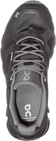 On Womens Cloudventure Waterproof Black/Graphite 5.5 M in Kuwait