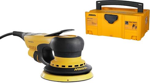 Mirka DEROS II 550X - 5" Hook & Loop, 5.0mm Random Orbital Sander - 110V Electric Power Tool for Woodworking, Drywall, Automotive Car & Wood Sanding - Professional Dust-Free Sander in Kuwait