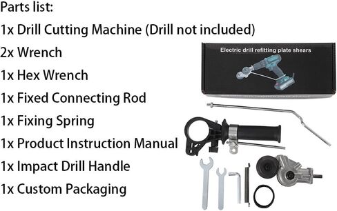Electric Drill Plate Cutter Metal Drill Attachment Electric Drill Plate Cutter in Kuwait
