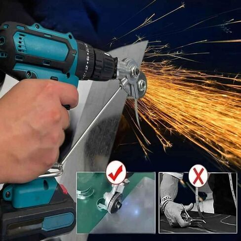 Electric drill plate cutting machine, steel plate shears, precision plate cutting machine, drill bit accessories For DIY in Kuwait