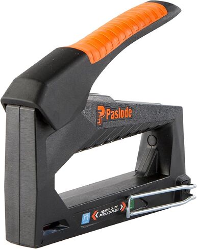 Paslode Heavy-Duty Pro Manual Stapler, with Easy-Squeeze Handle, Rear-Load Design, for Construction, Carpet, & Upholstery Projects, Fits Universal 1/4" to 9/16" Staples & 5/8" 18-Gauge Brad Nails in Kuwait