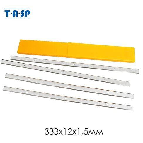TASP 13 Inch Planer Blades for Delta 22-580, 22-555, Grizzly G0689, Craftsman 21743, POWERTEC PL1300, Ryobi AP1300, Steel City 40100, Replacement for Delta 22-549 Planer Knives, Double Edged, 2 Pairs in Kuwait