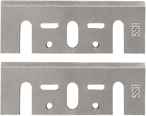 3-1/4 Inch HSS Planer Blades 82mm Fits for Makita XPK01,N1900B,KP0810-2PCS | 82x29x3mm,Compatible with DeWalt DW680,D26676,DW6655,Compatible with BOS-CH PA1205 in Kuwait