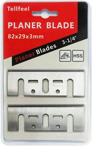 3-1/4 Inch 82mm TCT Carbide Planer Blades Replacement for Makita N1900B, KP0810, XPK01, DeWalt D26676, DW6655 DW6801594 PA1205,1594 PA1205, 1 Sets (2) in Kuwait