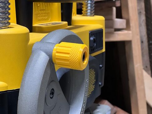 ToolCurve Stubby Knob Compatible with Dewalt DW735 Planer & DW735X (Plastic, Yellow) in Saudi Arabia