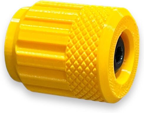 ToolCurve Stubby Knob Compatible with Dewalt DW735 Planer & DW735X (Plastic, Yellow) in Saudi Arabia
