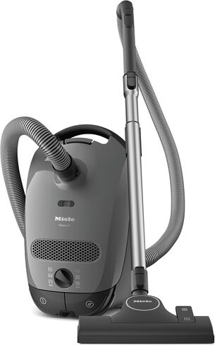 Miele Classic C1 Pure Suction Bagged Canister Vacuum, Graphite Grey - Portable, Household in Kuwait