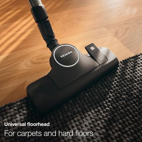 Miele Classic C1 Pure Suction Bagged Canister Vacuum, Graphite Grey - Portable, Household in Kuwait