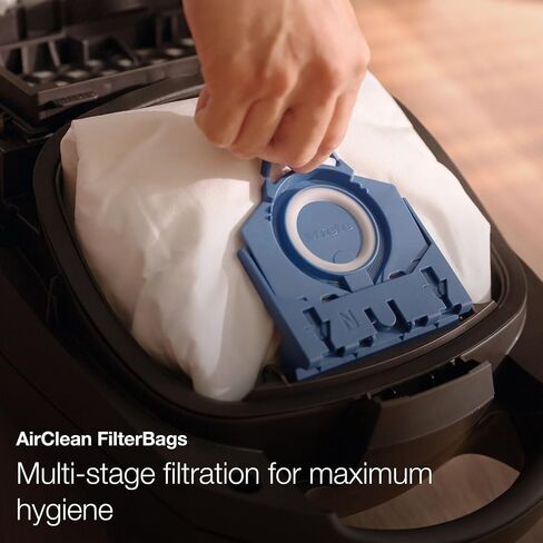 Miele Classic C1 Pure Suction Bagged Canister Vacuum, Graphite Grey - Portable, Household in Kuwait