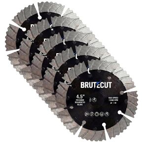 4.5" Diamond Blade for Concrete, Brick & Masonry | Wet/Dry | Fits 4.5 inch angle grinders | Concrete cutting disc | Cuts pavers, stone, & granite | Disco para cortar concreto in Kuwait