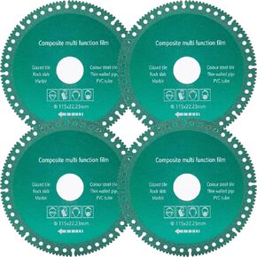 4-1/2 Inch Diamond Saw Blades for Angle Grinder for Angle Grinder 7/8" Cutting Disc, Grinder Cut Off Wheels for Metal, Ceramic, Marble, Stone–Disco para Cortar Ceramica, Grinder Blades (4PCS) in Kuwait